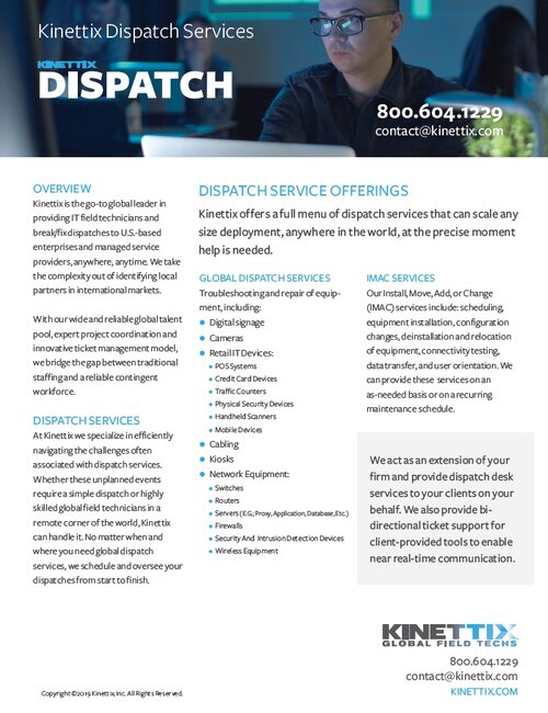 Kinettix+Dispatch+Services